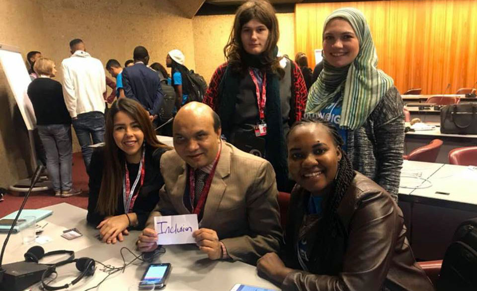 YPSA official attended twelfth annual meeting of the Internet Governance Forum (IGF)