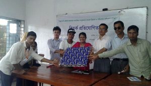 Prize distribution for debate competition