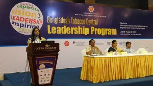 YPSA participated in Bangladesh Tobacco Control Leadership Program in Cox’s Bazar