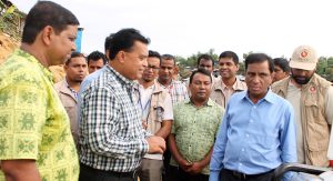 Refugee relief and Rehabilitation Commissioner visits YPSA’s Rohingya Humanitarian Response Program