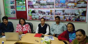 YPSA’s Social Development Department arranged a monthly coordination meeting