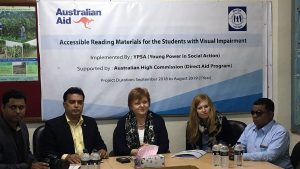 Australian High Commissioner visits YPSA