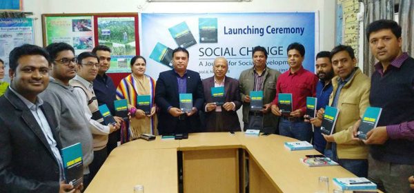 Launching Ceremony of YPSA journal Social Change