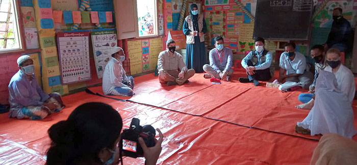 Guardians meeting at the Learning Center