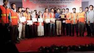 YPSA Proyash-II Urban Community Volunteers honored by Chattogram District Administration
