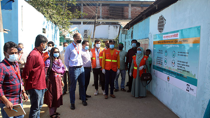 Save The Children Country Director Visits YPSA and Proyash-II Model Waste Management Initiative