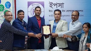 A.S.M Rahmatullah Chowdhury appointed as an International Representative (IR) of YPSA at France