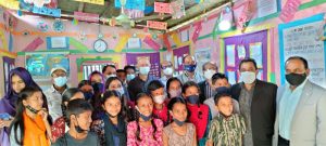 Director General of Bureau of Non-Formal Education Md Ataur Rahman visits YPSA led non-formal primary school in Chattogram