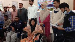 YPSA provides assistive devices to Persons with Disabilities