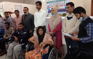 YPSA provides assistive devices to Persons with Disabilities