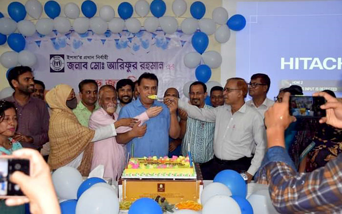 Cake cutting in Sitakund