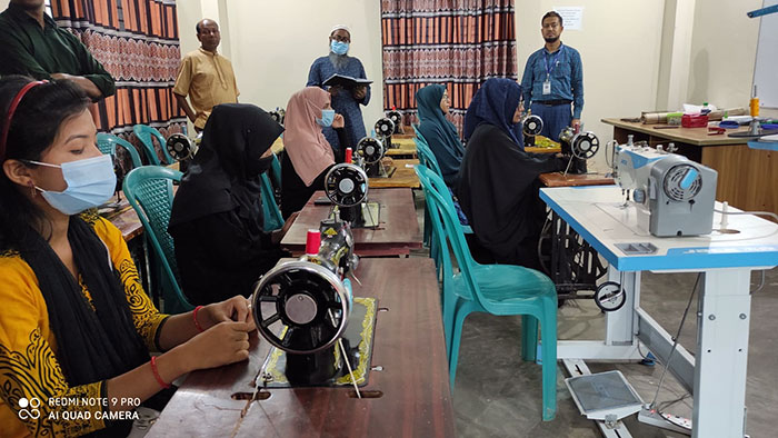 Sewing Training for unemployed youth