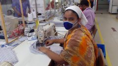 Dithi is working in a factory