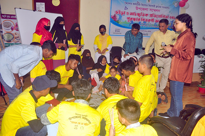 YPSA Kishore Kishori Club Upazila conference held in Sitakund