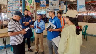 hief Executive of YPSA Md. Arifur Rahman visited YPSA General Food Assistance (GFA) Programme activity at different Rohingya camps