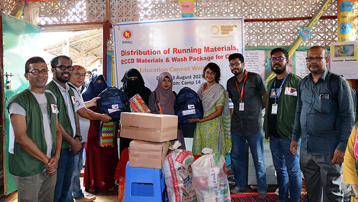Materials Distribution at Rohingya camps 14