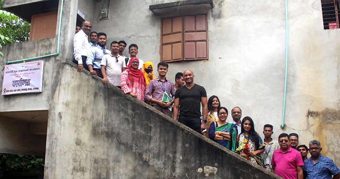 Group photo during Field visit