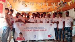 After completion of Male LG Recap session at Holdia Palong Union of Ukhiya Upazila