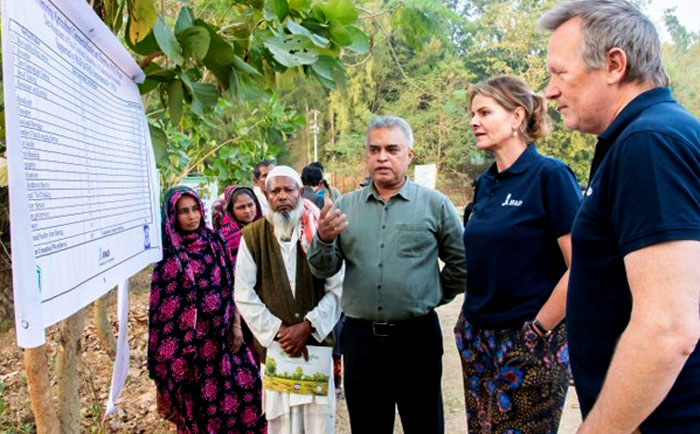 IFAD delegation visits YPSA RMTP Project