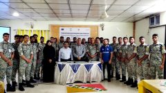 Group photo at the Training workshop on Anti-Human Trafficking Act 2012 Organized for Armed Police Battalion (APBN)