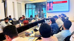 Presentation in the meeting