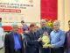 Dr. Arif from YPSA receiving Achieves Excellent Category Award