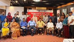 Group photo at Workshops on Sector-Specific Early Warning Message Development for Landslide Held in Chattogram
