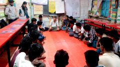 Mr. Fabio Mancini, NRC Global Education Adviser; Mr. Amd Rasho, Technical Education Expert visits Learners session