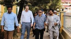 Resident Representative Mr. Stefan Liller of United Nation Development Program UNDP Bangladesh and Mr.Muhammad Nassis Sulaiman, Resident Country Head in Bangladesh of Islamic Development Bank visited YPSA YES Center Activities