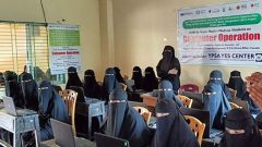 Madrasha Students of Computer Training at YPSA YES Center in Cox’s Bazar