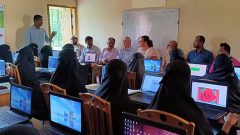 ILO Country Director attends a session