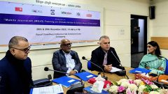 Workshop titled "Mobile Journalism (MoJo) Training on Climate Action and Child Labour Elimination"