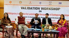 City mayor at the workshop with other guest