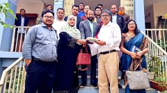 In front of Union Parishad