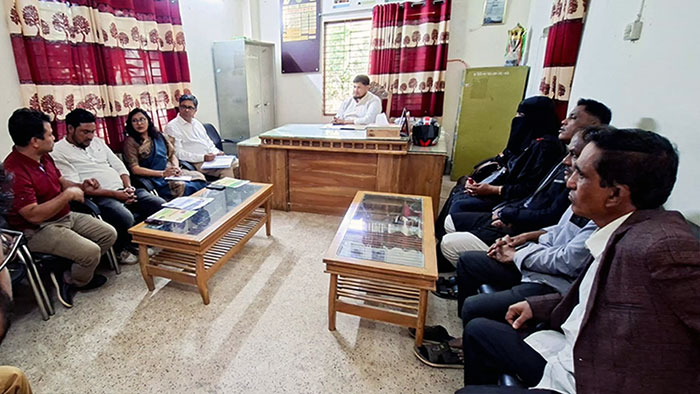 Meeting at Union Parishad 1