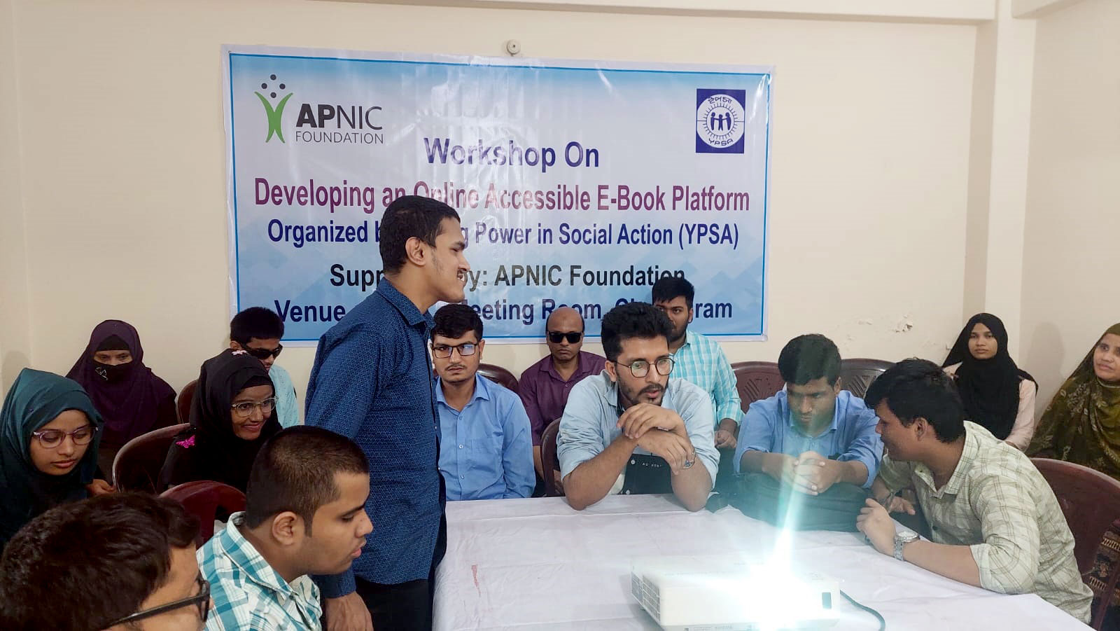 Speech by a student with disability