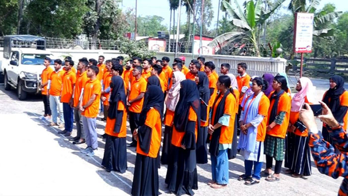 Community volunteers of Banshkhali