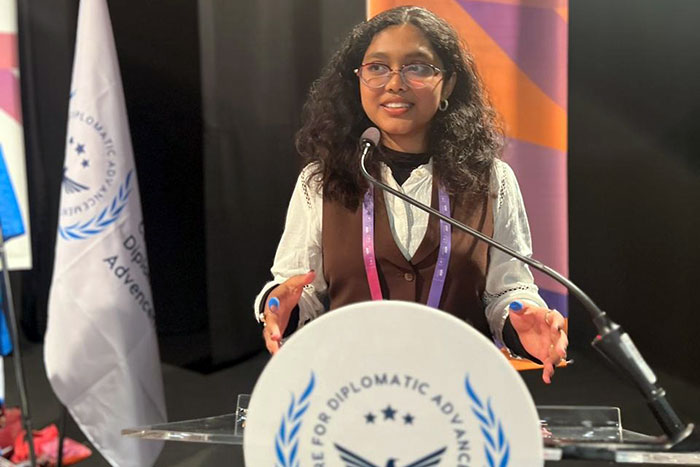 Speech by Afra Nawar Rahman, Youth Coordinator at YPSA