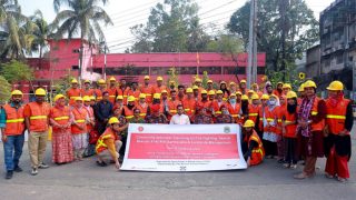 Group photo of Community Volunteers training by YPSA