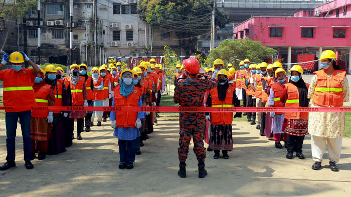 Community volunteers of Banshkhali