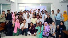Group photo - Peer Educator Training in Chattogram to Promote SRHR
