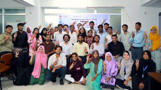 Group photo - Peer Educator Training in Chattogram to Promote SRHR