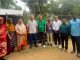 Group photo with women beneficiaries