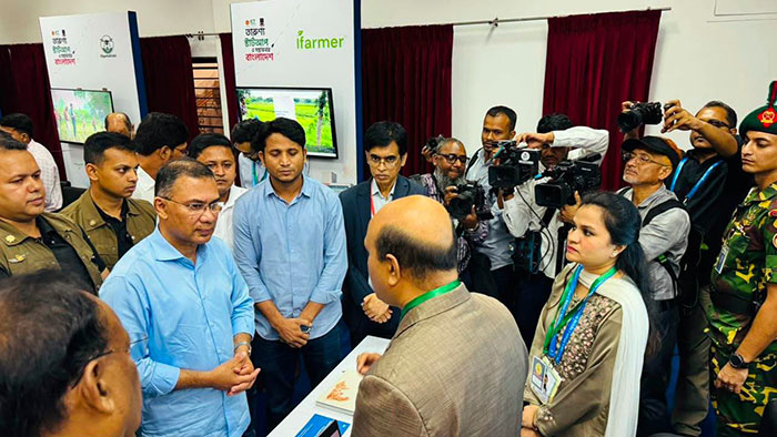 Prime Minister of Bangladesh Mr. Tarique Rahman visiting YPSA stall