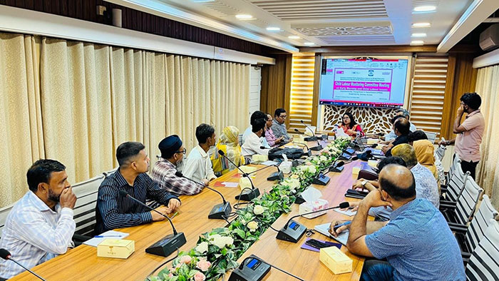Participants in the meeting