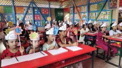 Children in the classroom