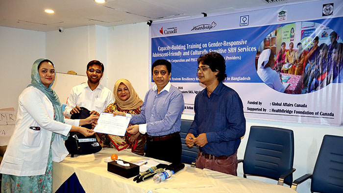 Certificate distribution